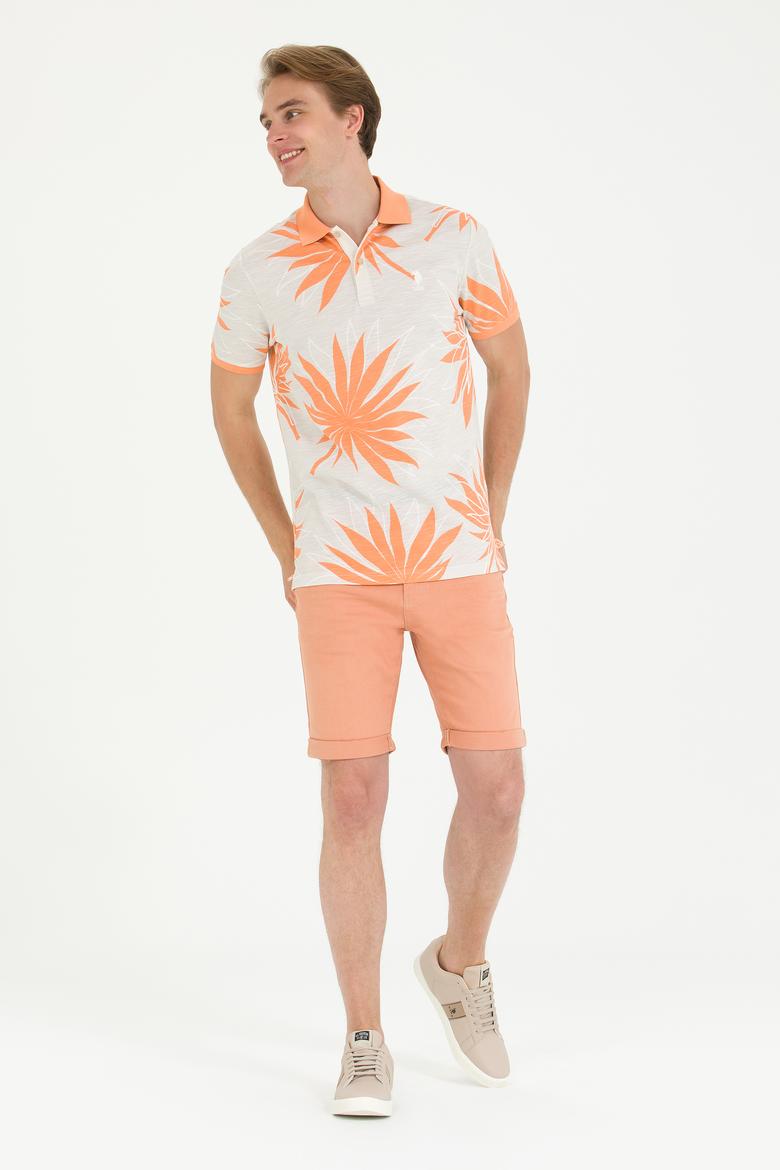 Erkek Taş Polo Yaka Tişört - 50275410006