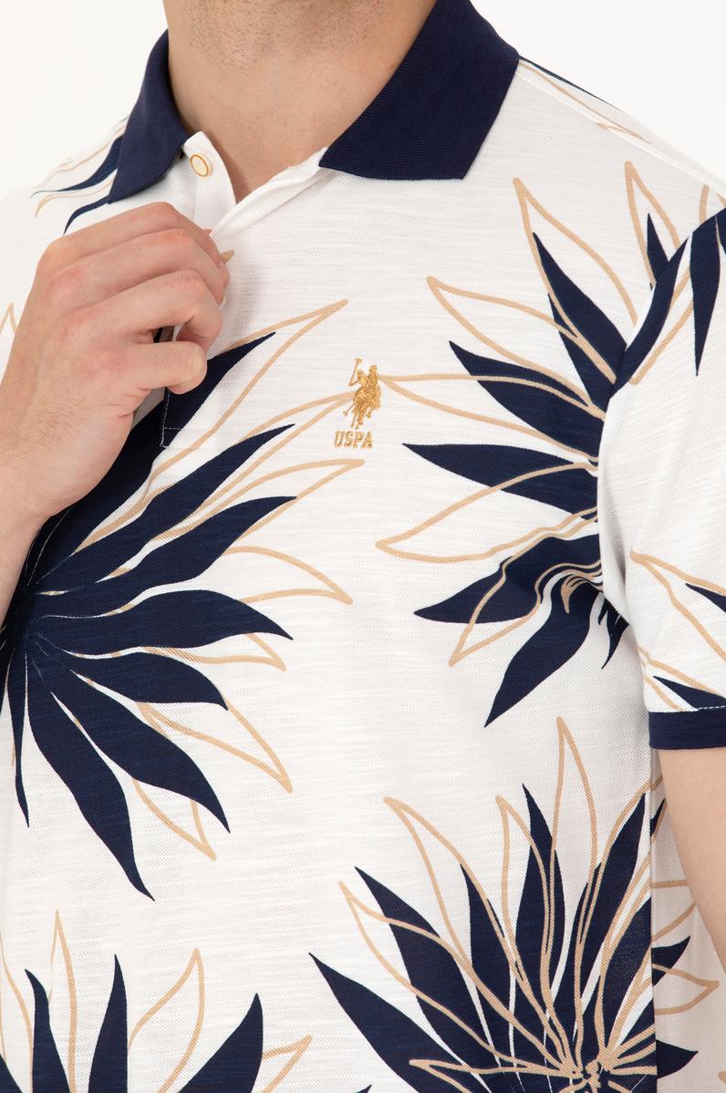 Erkek Ekru Polo Yaka Tişört