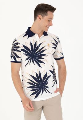 Erkek Ekru Polo Yaka Tişört - 50275410016