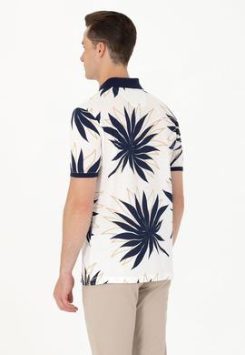 Erkek Ekru Polo Yaka Tişört - 50275410016