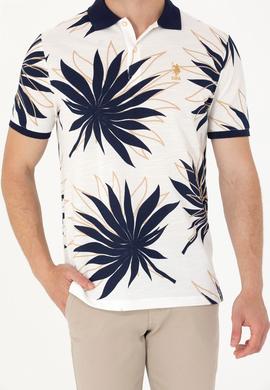 Erkek Ekru Polo Yaka Tişört - 50275410016