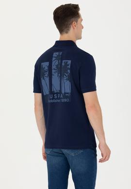 Erkek Lacivert Polo Yaka Tişört - 50275438007