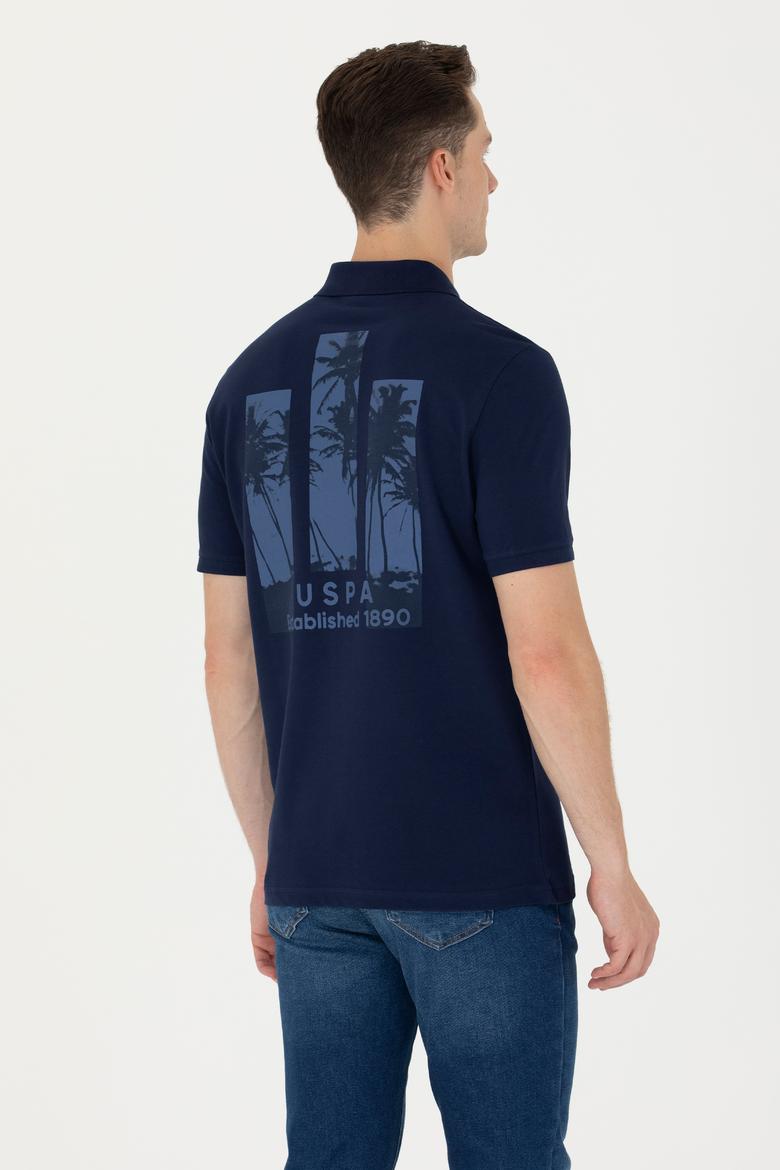 Erkek Lacivert Polo Yaka Tişört - 50275438007