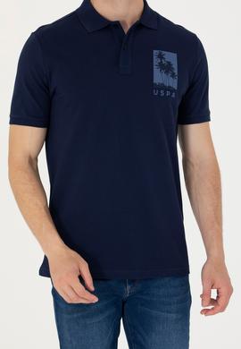 Erkek Lacivert Polo Yaka Tişört - 50275438007