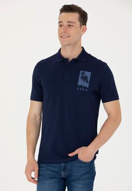 Erkek Lacivert Polo Yaka Tişört - 50275438007