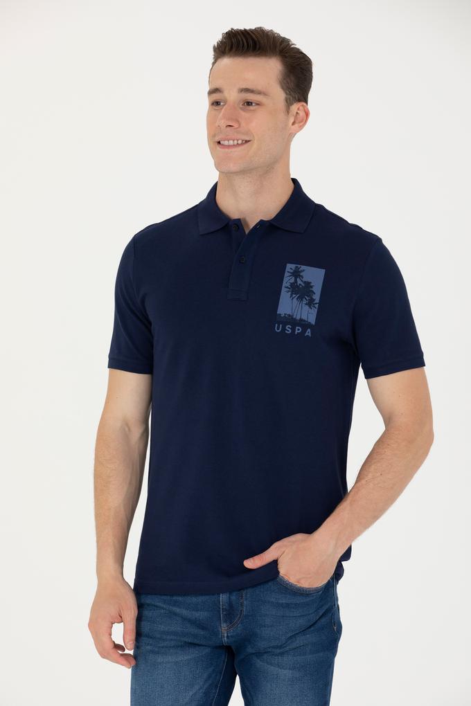 Erkek Lacivert Polo Yaka Tişört