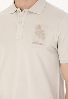 Erkek Taş Polo Yaka Tişört - 50275438015