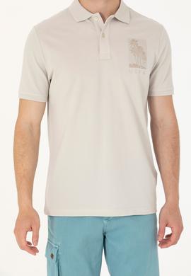 Erkek Taş Polo Yaka Tişört - 50275438015