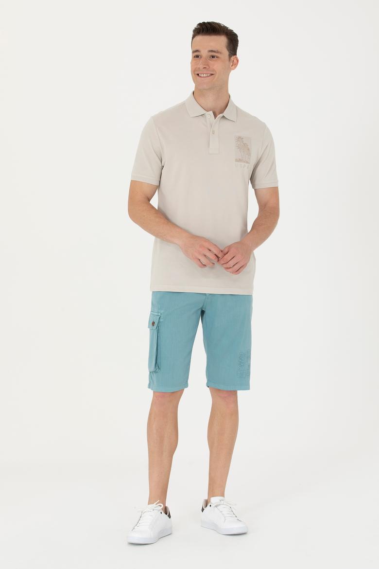 Erkek Taş Polo Yaka Tişört - 50275438015