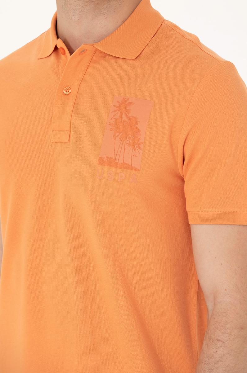 Erkek Kiremit Polo Yaka Tişört