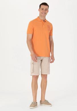 Erkek Kiremit Polo Yaka Tişört - 50275438028