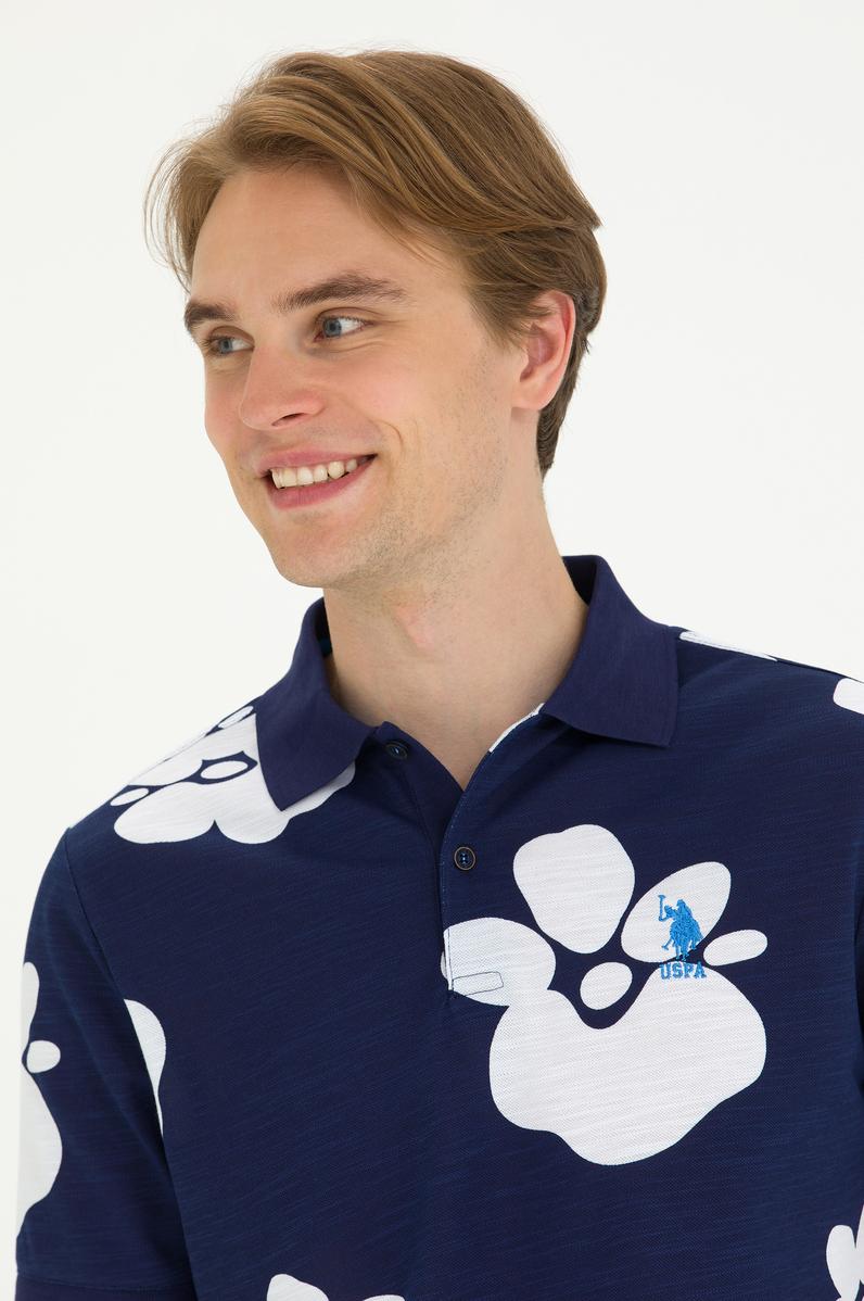 Erkek Lacivert Polo Yaka Tişört