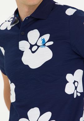 Erkek Lacivert Polo Yaka Tişört - 50275483031