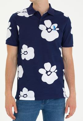 Erkek Lacivert Polo Yaka Tişört - 50275483031