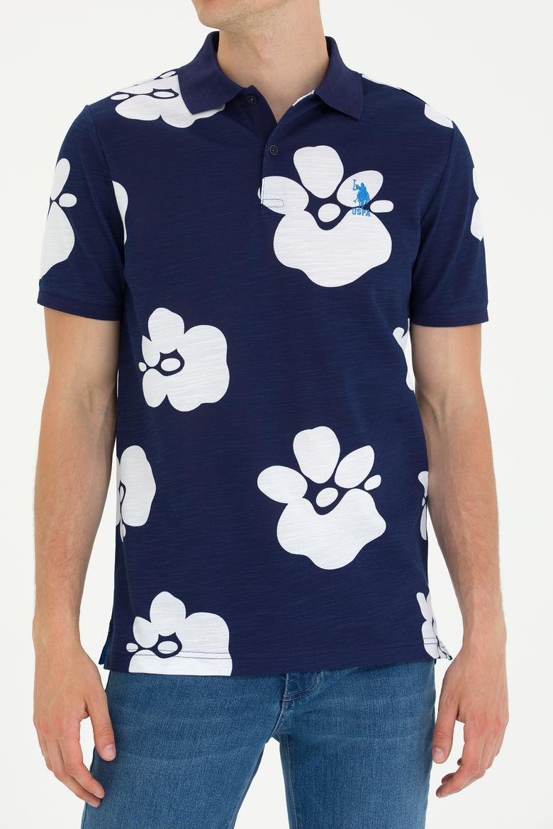 Erkek Lacivert Polo Yaka Tişört - 50275483031