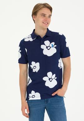 Erkek Lacivert Polo Yaka Tişört - 50275483031