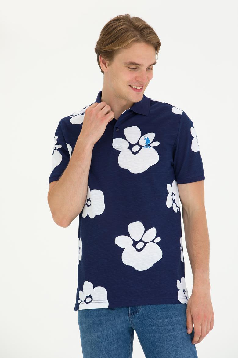 Erkek Lacivert Polo Yaka Tişört - 50275483031