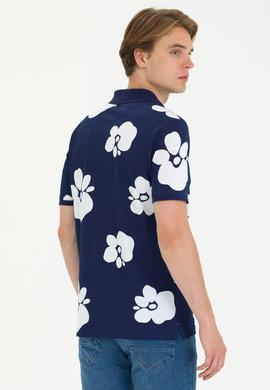 Erkek Lacivert Polo Yaka Tişört - 50275483031