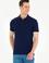Erkek Lacivert Basic Polo Yaka Tişört