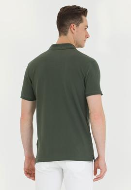 Erkek Haki Basic Tişört - 50276453033