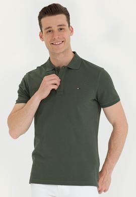 Erkek Haki Basic Tişört - 50276453033