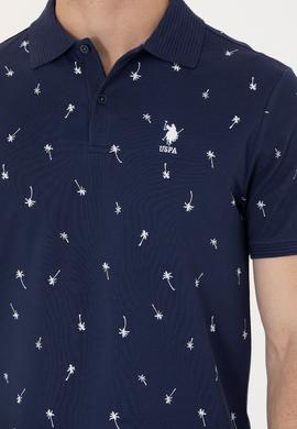 Erkek Lacivert Polo Yaka Tişört - 50269216019