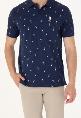 Erkek Lacivert Polo Yaka Tişört - 50269216019