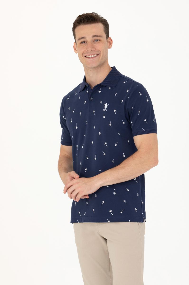 Erkek Lacivert Polo Yaka Tişört