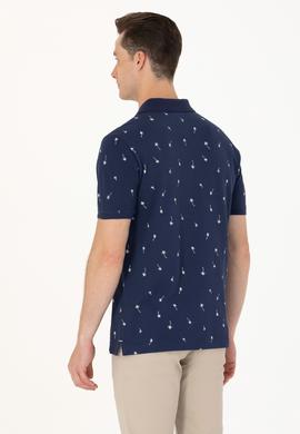 Erkek Lacivert Polo Yaka Tişört - 50269216019