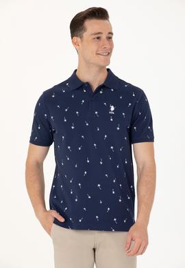 Erkek Lacivert Polo Yaka Tişört - 50269216019