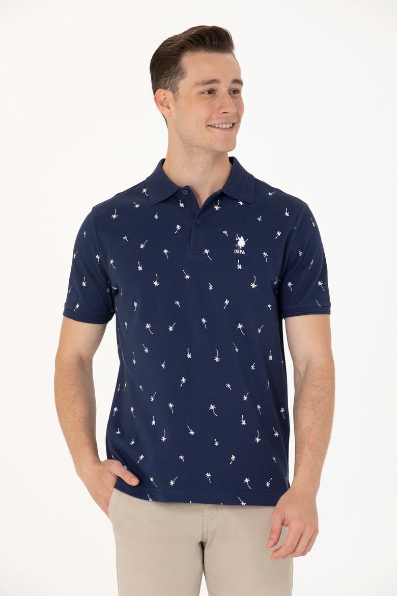 Erkek Lacivert Polo Yaka Tişört - 50269216019