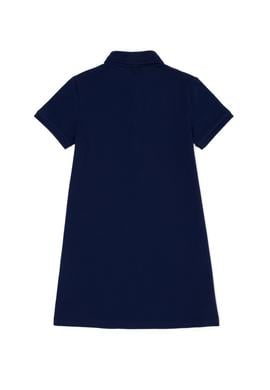 Kız Çocuk Lacivert Ksıa Kol Örme Elbise - 50270098003