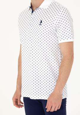 Erkek Beyaz Polo Yaka Tişört - 50270271009