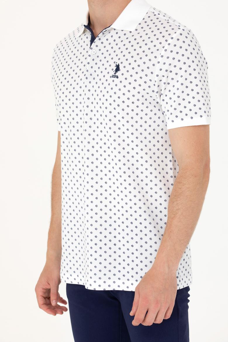 Erkek Beyaz Polo Yaka Tişört - 50270271009