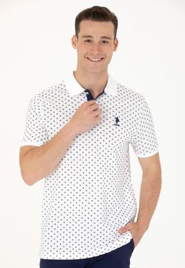 Erkek Beyaz Polo Yaka Tişört - 50270271009