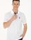 Erkek Beyaz Polo Yaka Tişört