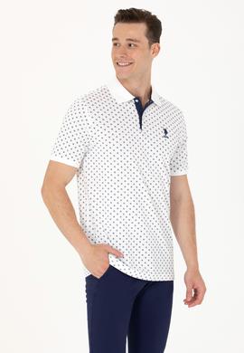 Erkek Beyaz Polo Yaka Tişört - 50270271009