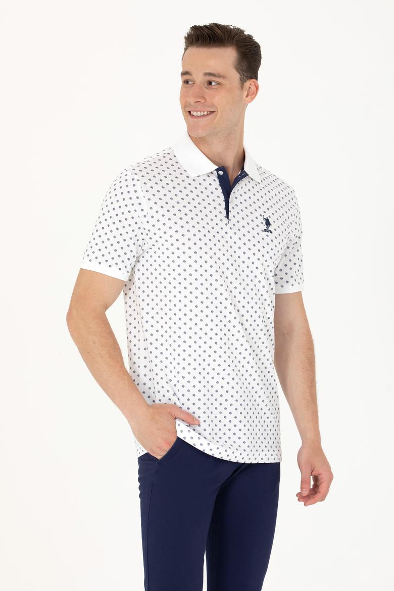 Erkek Beyaz Polo Yaka Tişört - 50270271009