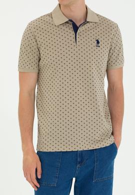 Erkek Haki Polo Yaka Tişört - 50270271011