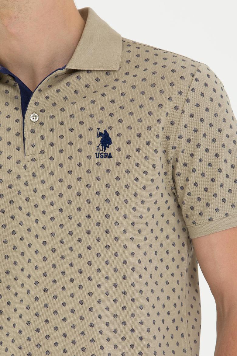 Erkek Haki Polo Yaka Tişört - 50270271011