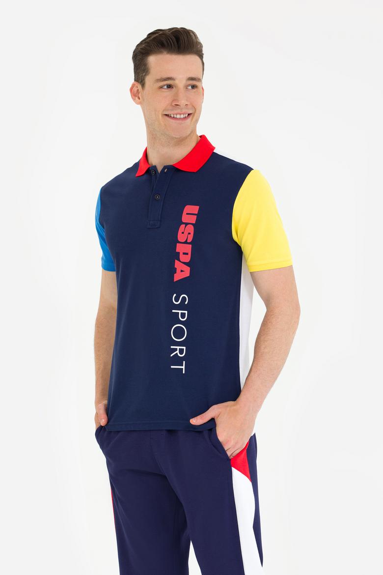 Erkek Lacivert Polo Yaka Tişört