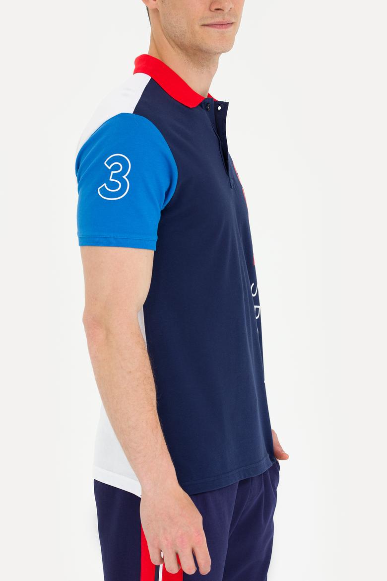 Erkek Lacivert Polo Yaka Tişört - 50270610020