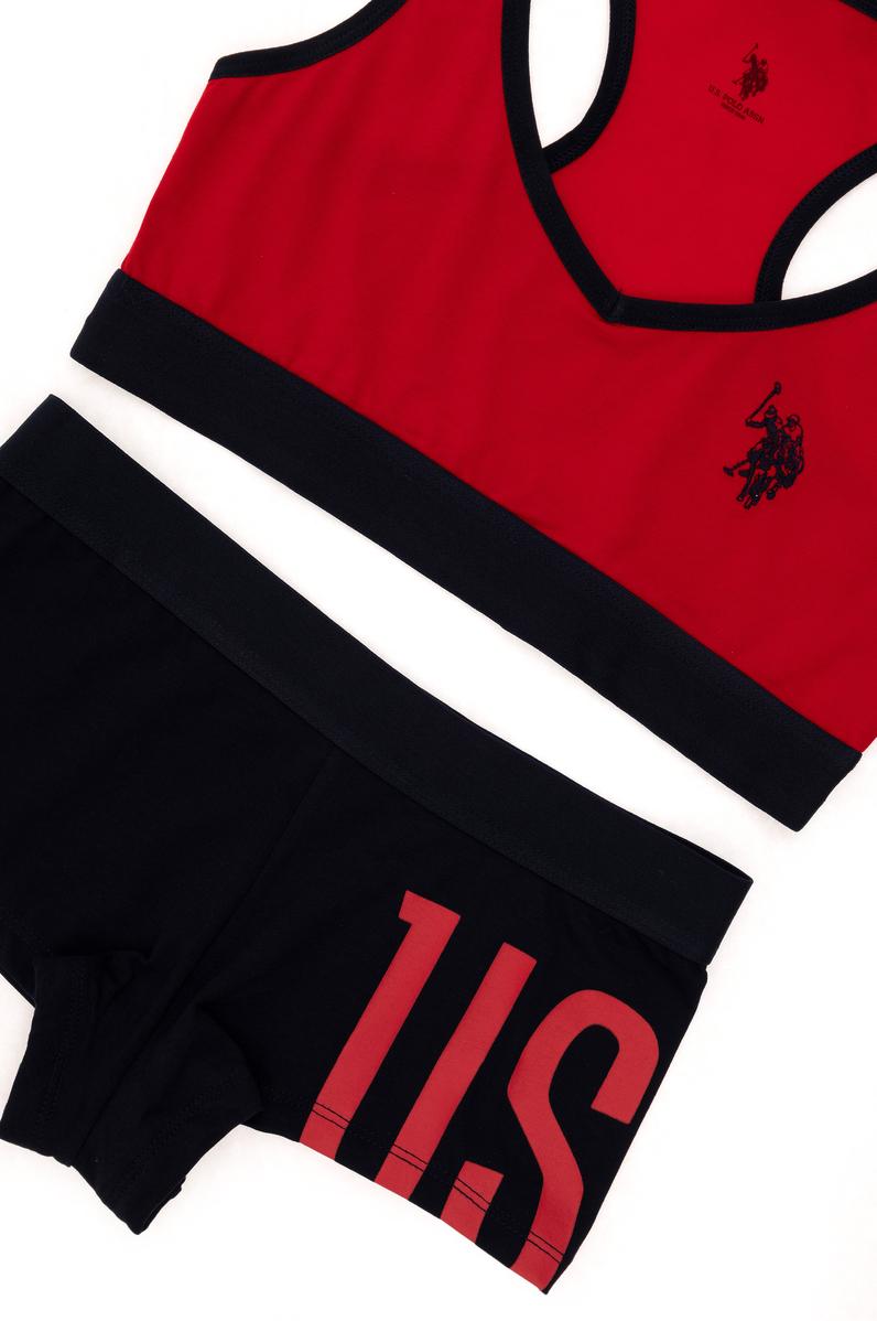 Kadın Kırmızı İç Giyim Takım