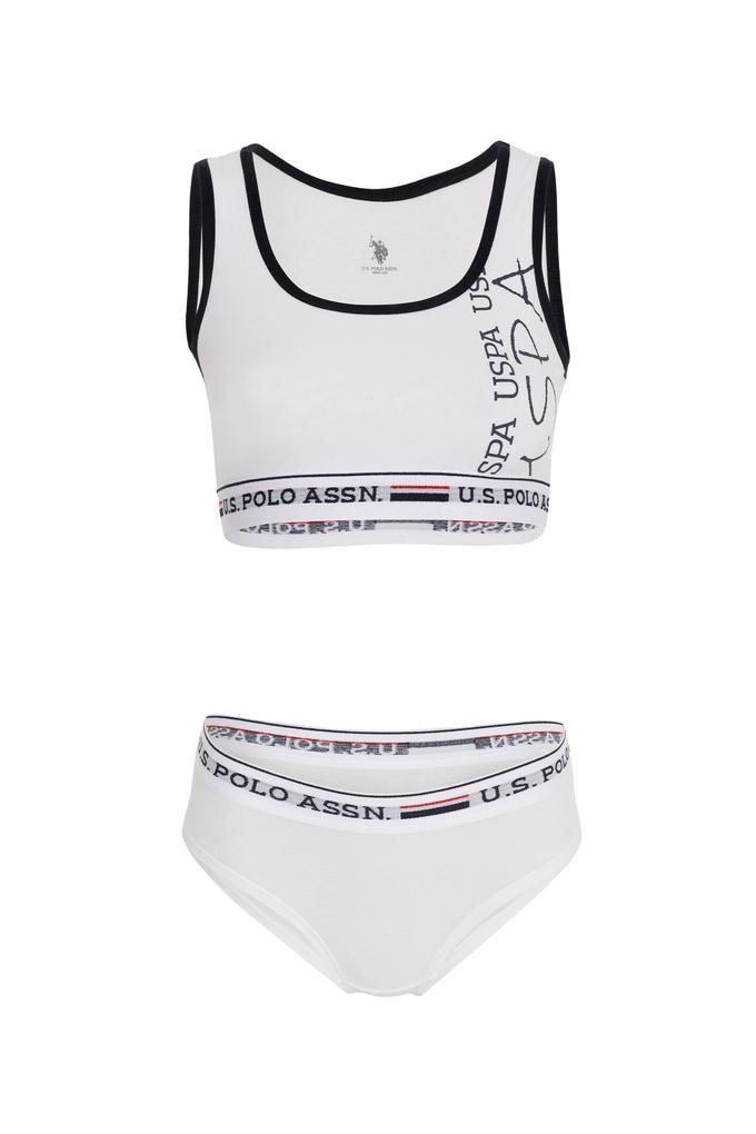 Kadın Beyaz İç Giyim Takım