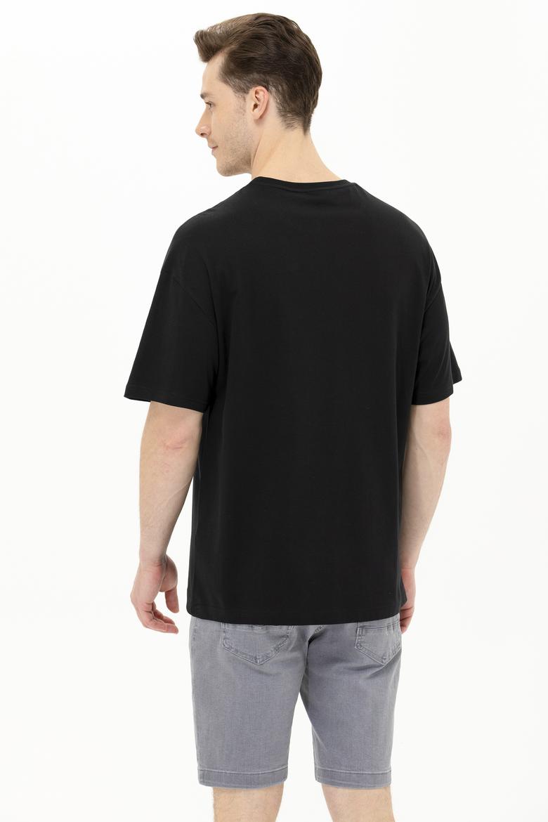 Erkek Siyah Tişört - 50264932061