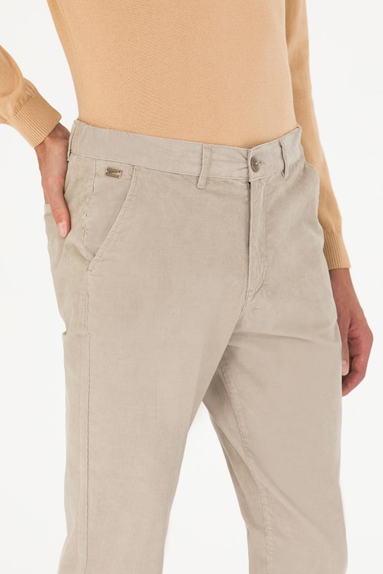 Erkek Taş Kanvas Pantolon - 50253463023