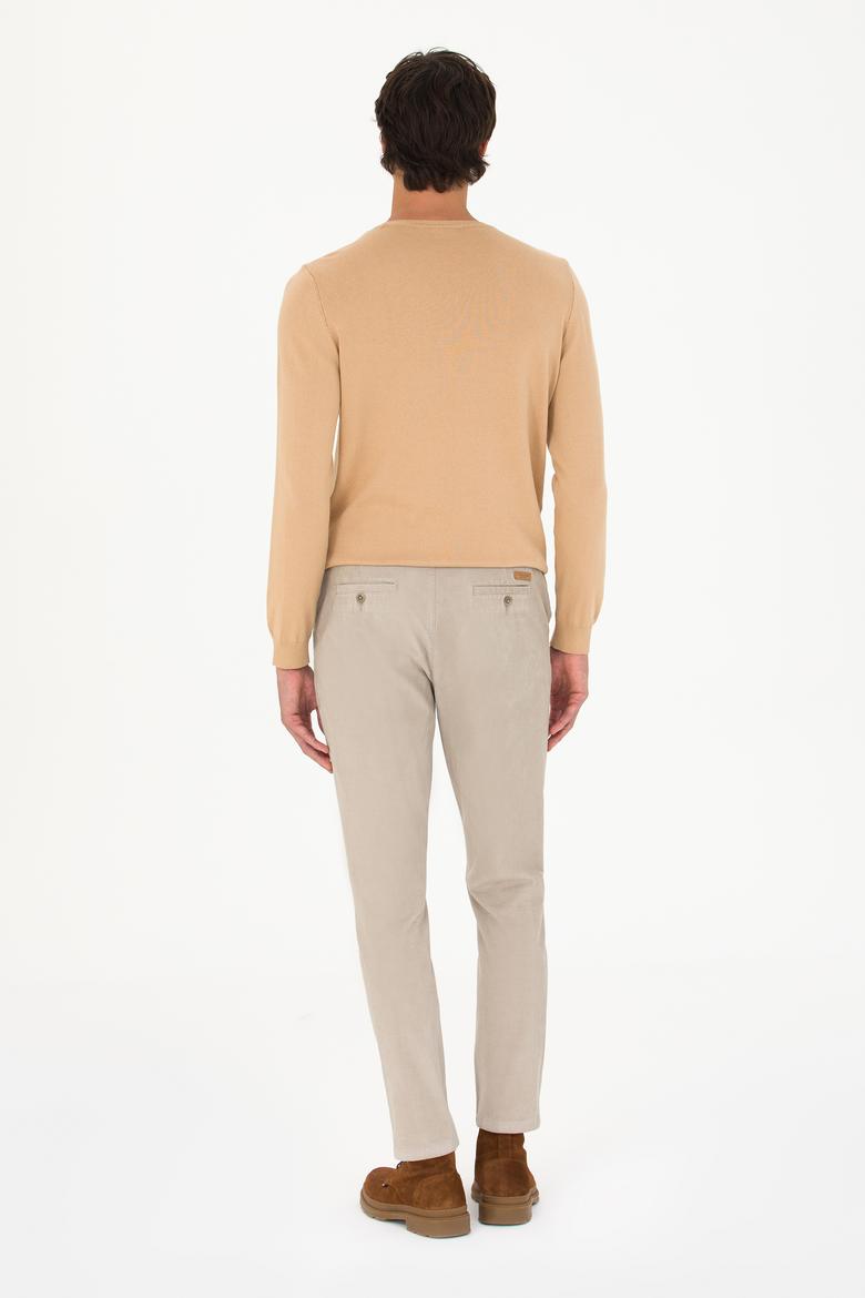 Erkek Taş Kanvas Pantolon - 50253463023