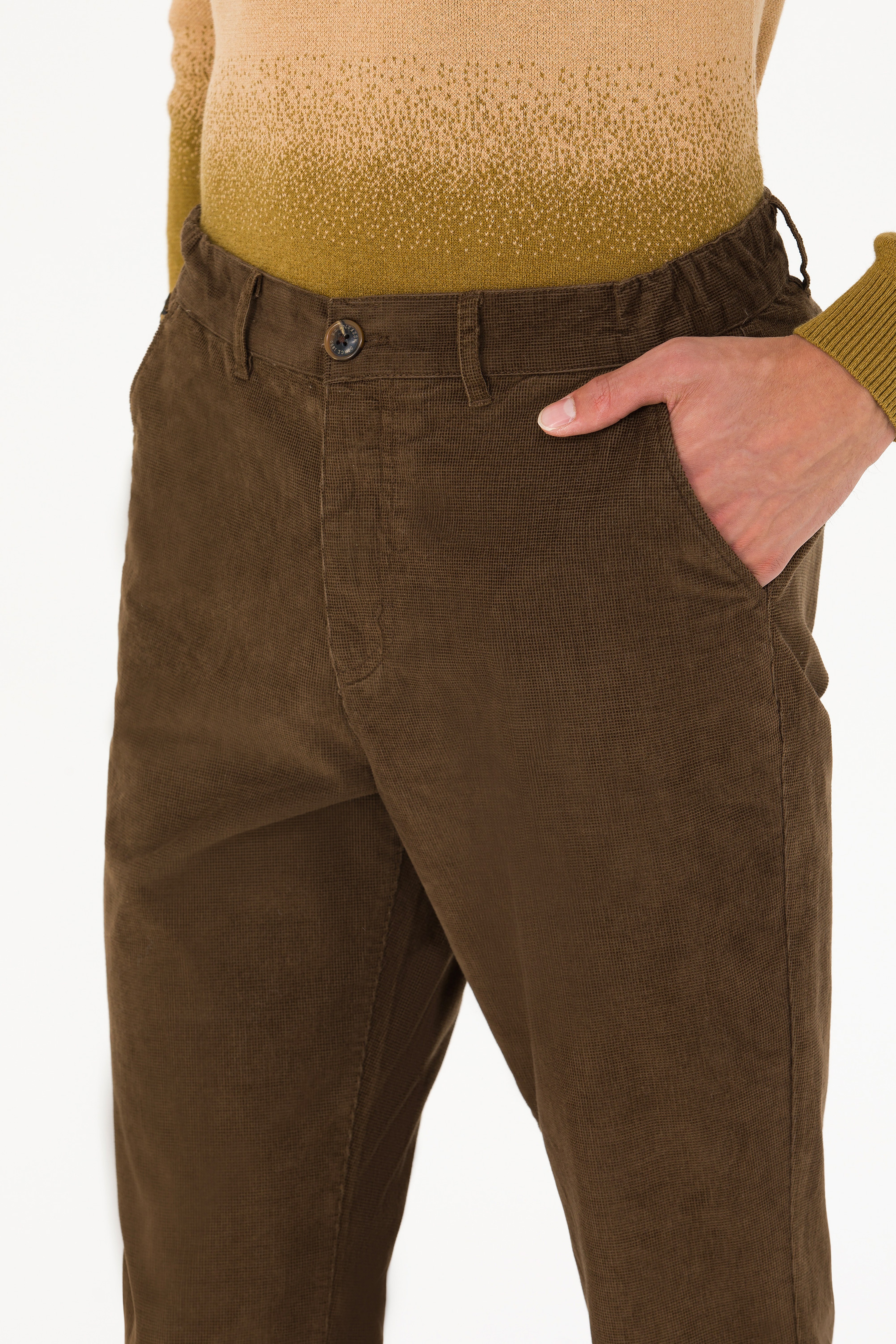 Erkek Coconut Kanvas Pantolon