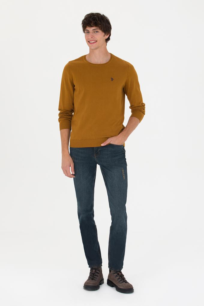 Erkek Koyu Mavi Jean Pantolon