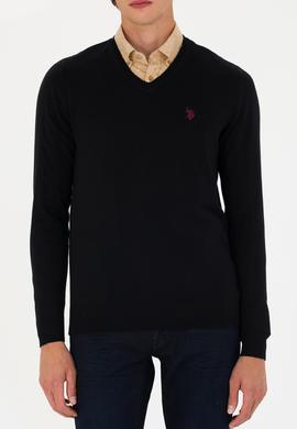 Erkek Siyah Basic Kazak - 50275819001